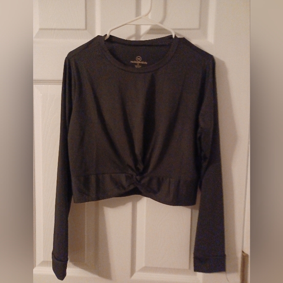 Essentials Tops - Essentials Black Long Sleeve Women's Top
